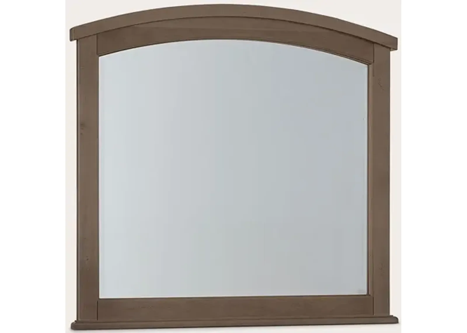 Vaughan Bassett Woodbridge Arched Mirror - Dark Cashmere