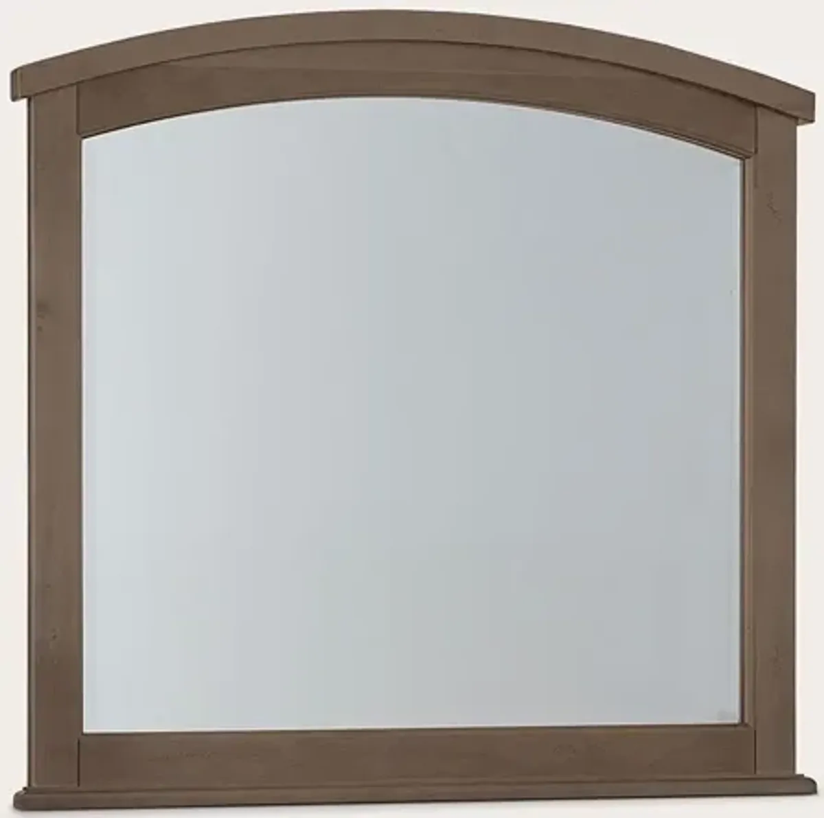 Vaughan Bassett Woodbridge Arched Mirror - Clear Maple