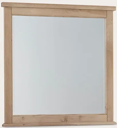 Vaughan Bassett Woodbridge Landscape Mirror - Dark Cashmere