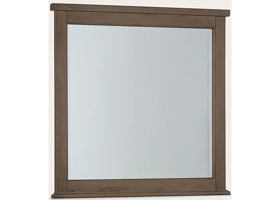 Vaughan Bassett Woodbridge Landscape Mirror - Dark Cashmere