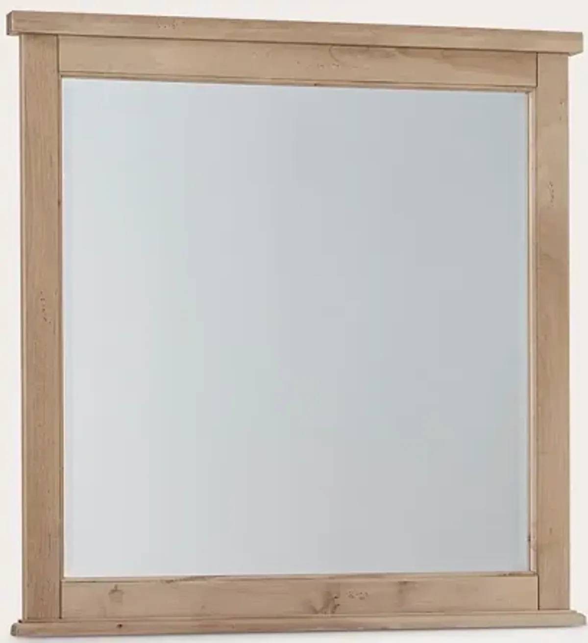 Vaughan Bassett Woodbridge Landscape Mirror - Clear Maple