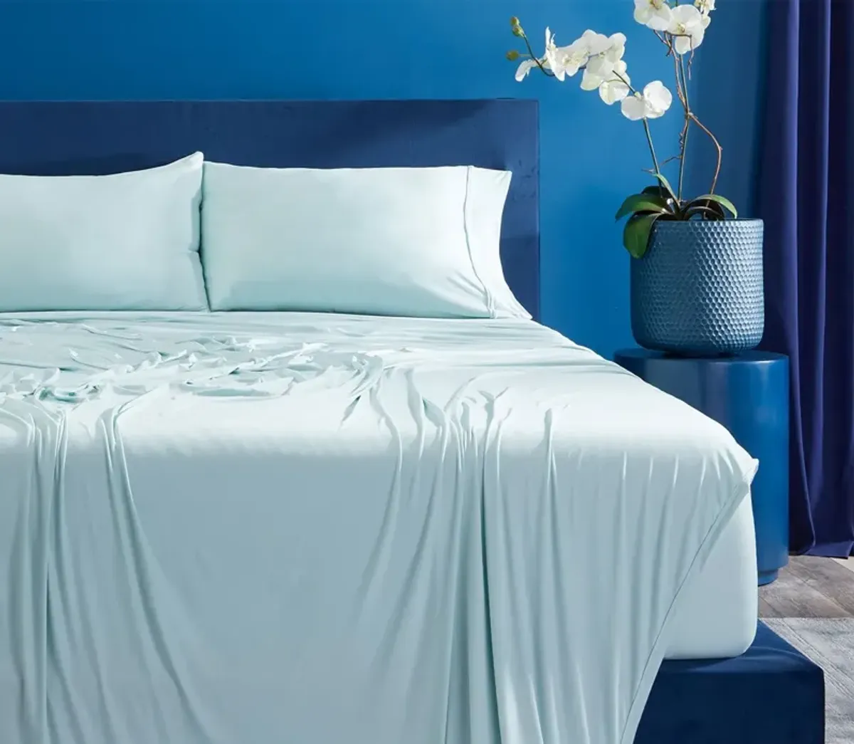 Bedgear Ver-Tex® Sheet Set - Misty Blue - Split King/Split California King