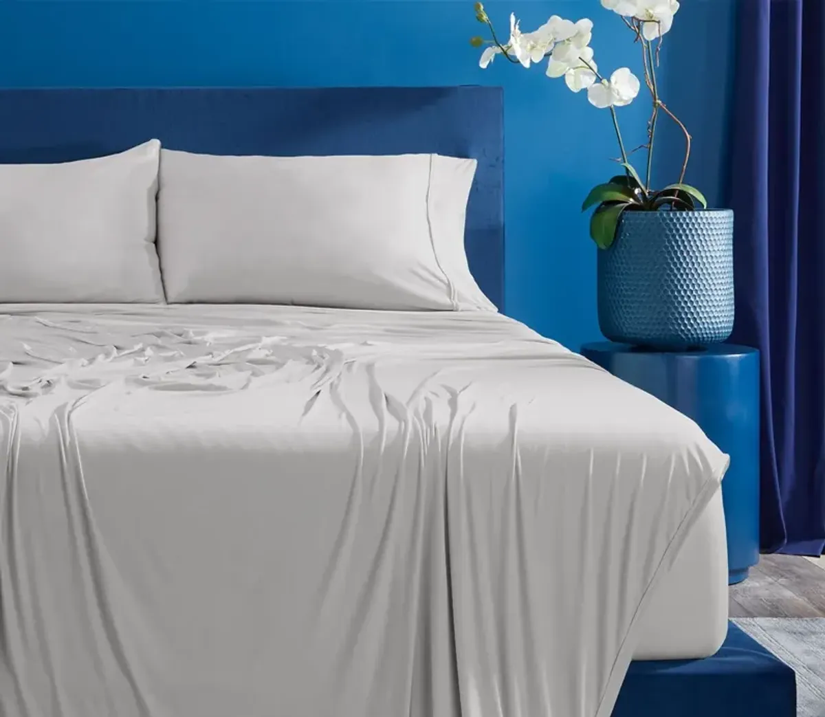 Bedgear Ver-Tex® Sheet Set - Misty Blue - Split King/Split California King