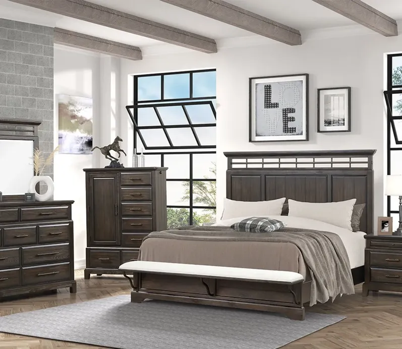 Bernards Furniture Group Bellamy Lane Panel Bedroom Set - Queen