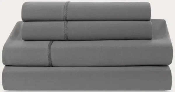 Bedgear Dri-Tec Sheet Set - Light Grey - Split Head California King