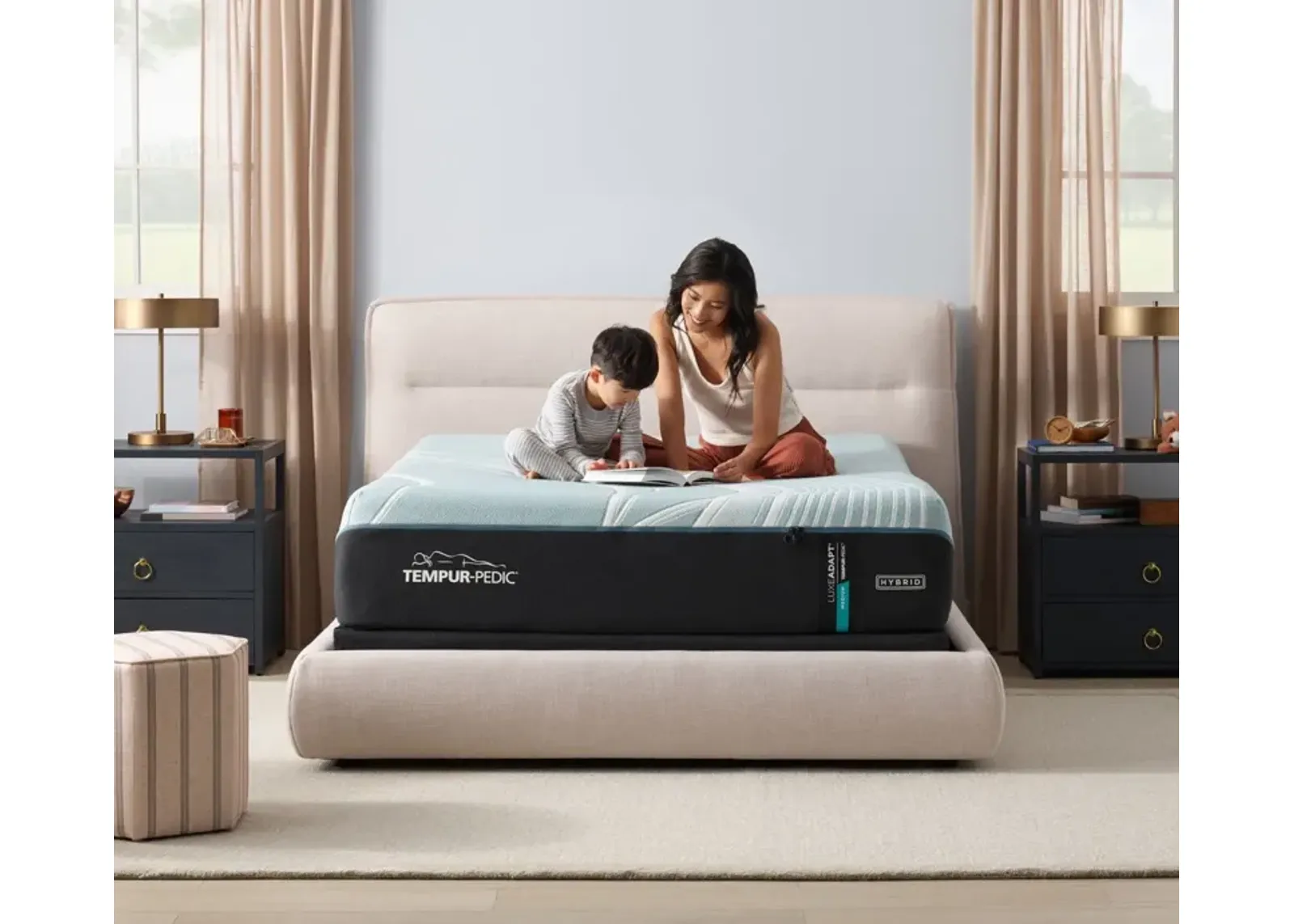 Tempur-Pedic TEMPUR-LuxeAdapt 2.0 Medium Hybrid Mattress - Queen