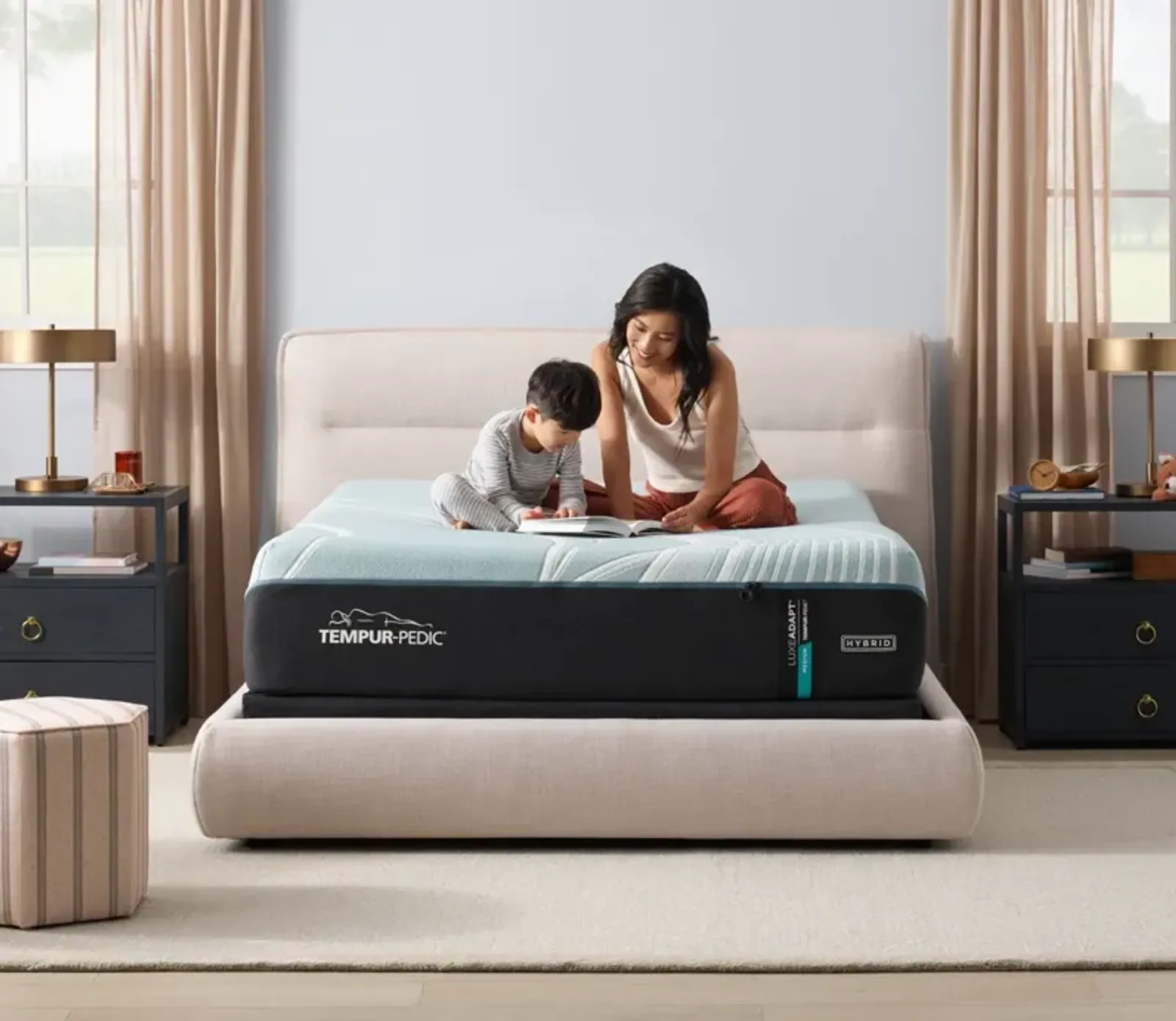 Tempur-Pedic TEMPUR-LuxeAdapt 2.0 Medium Hybrid Mattress - King