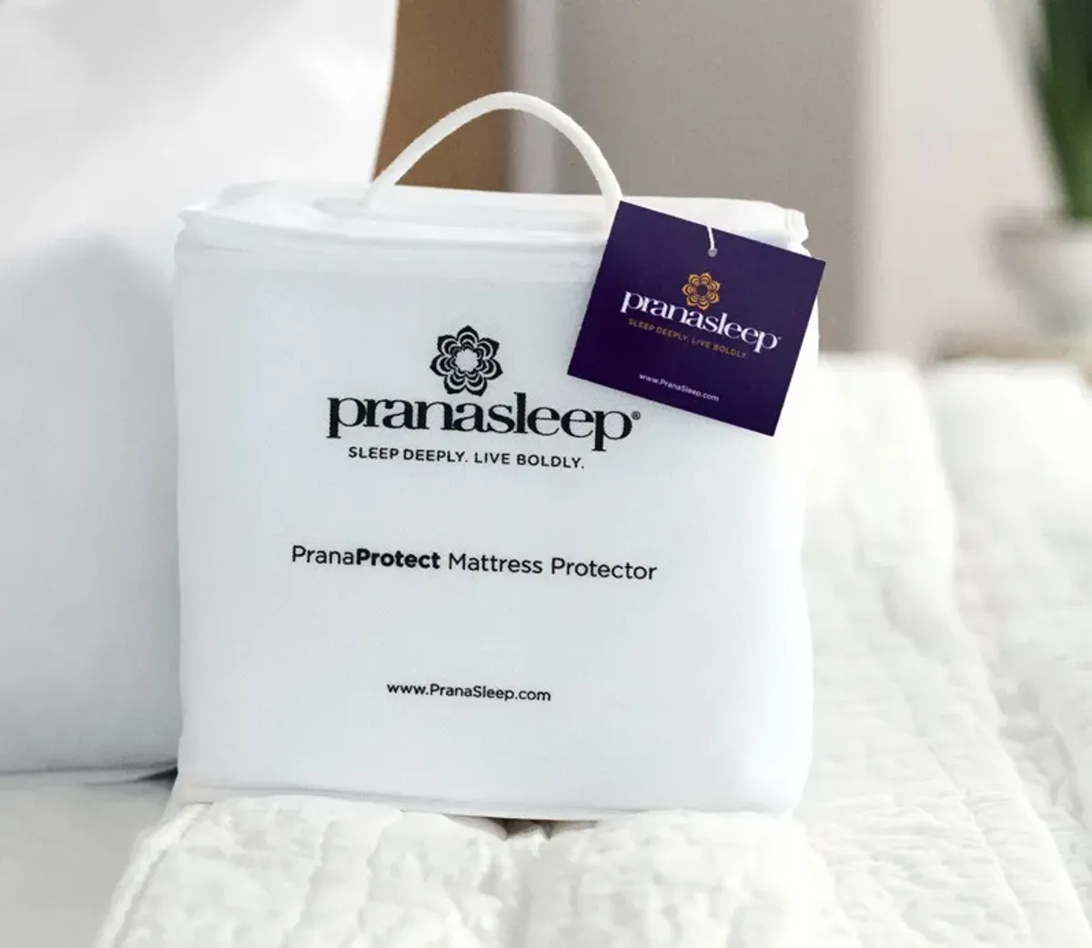 PranaSleep PranaProtect Mattress Protector - Twin