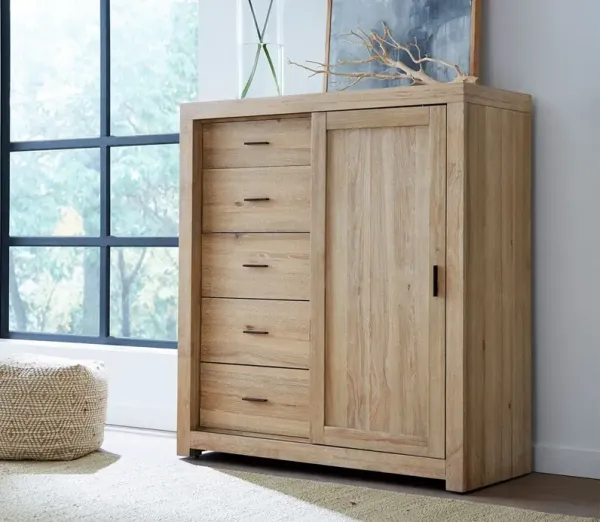 Aspen Home Modern Loft Sliding Door Chest