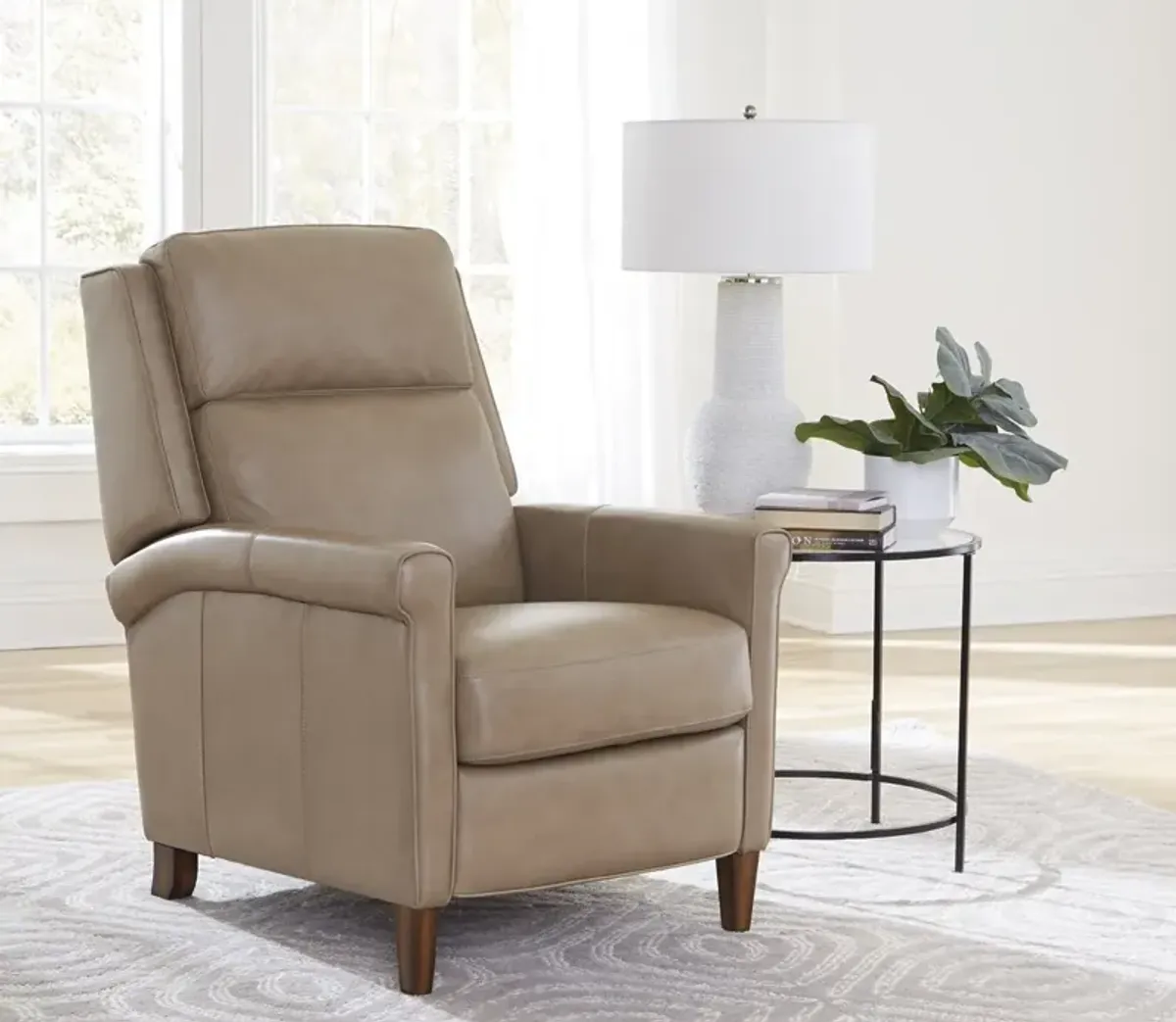 Parker House Northfield Pushback Recliner Chair - Cream