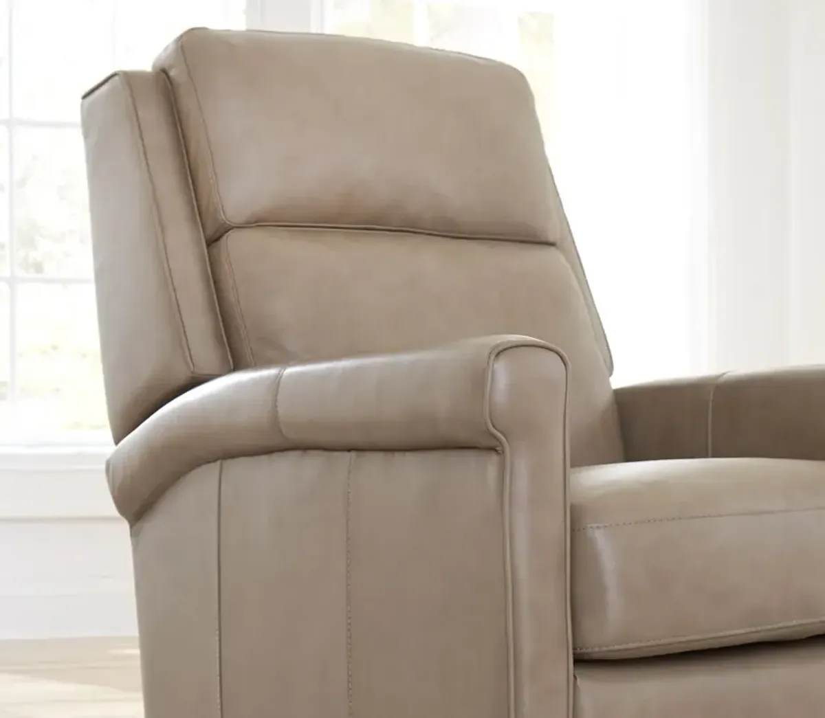 Parker House Northfield Pushback Recliner Chair - Cream