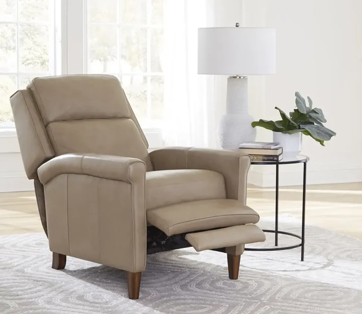 Parker House Northfield Pushback Recliner Chair - Cream