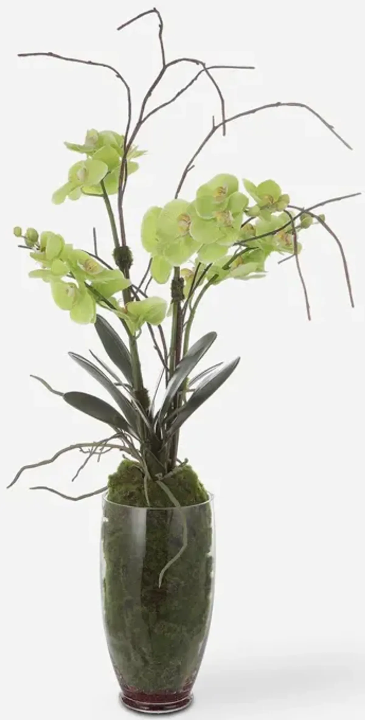 Uttermost Valdive Faux Green Orchid