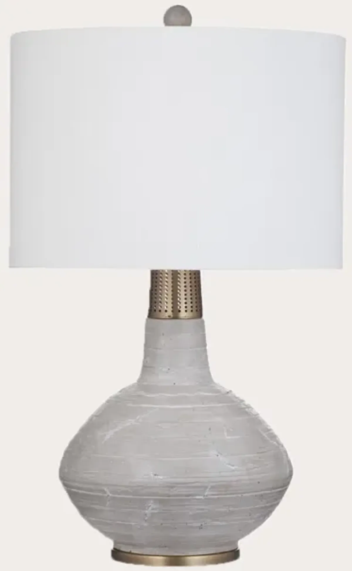 Bassett Mirror Alyssa Gray Table Lamp