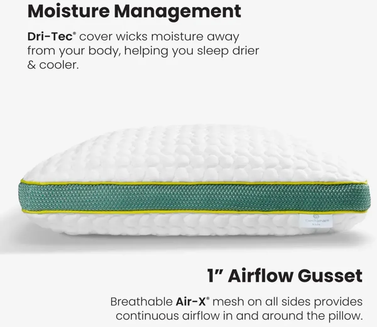 Bedgear Astro Kids Performance Pillow