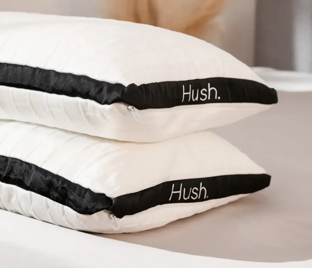 Hush Blankets Hush Cooling Adjustable Hybrid Pillow - Memory Foam