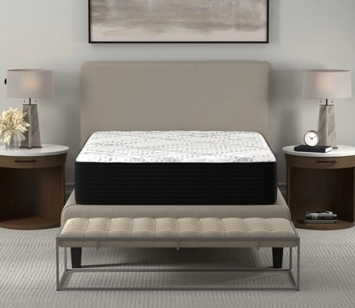 City Mattress Blaine Firm Hybrid Mattress - California King