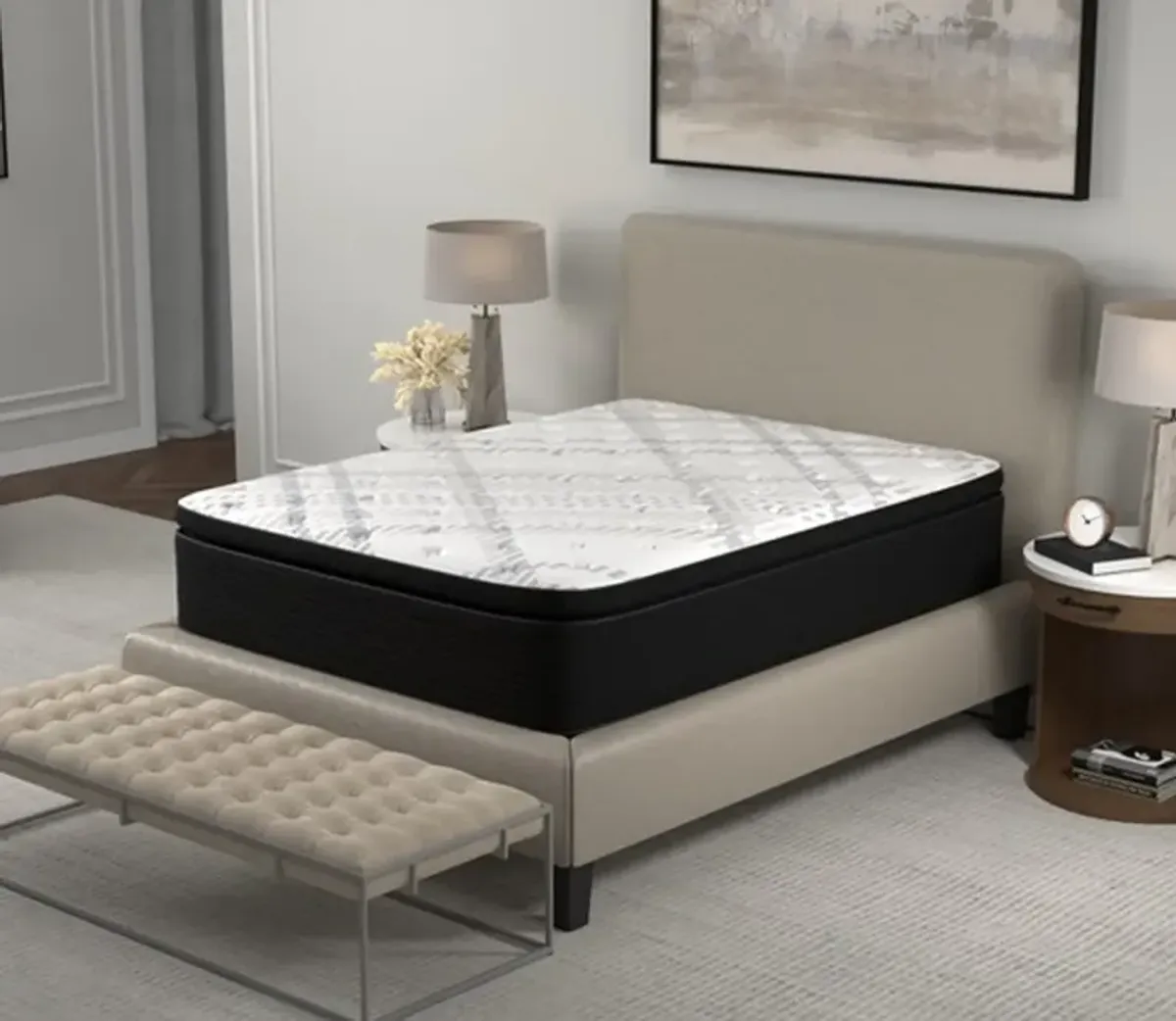 City Mattress Blaine Pillow Top Hybrid Mattress - Twin