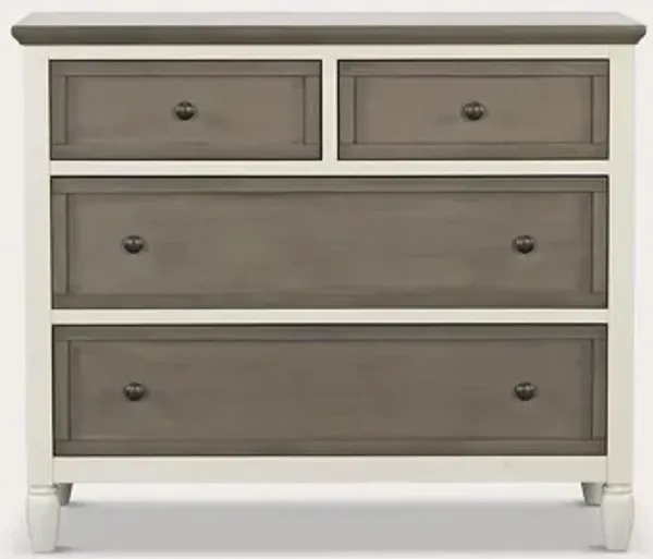 CM Home Delnoir 4-Drawer Dresser - Driftwood