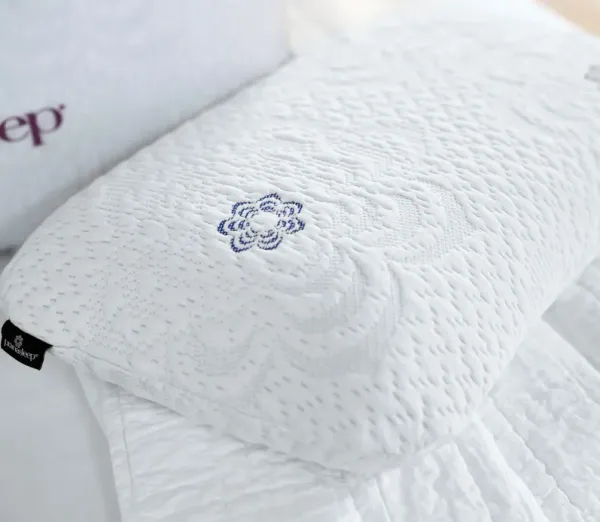PranaSleep Asha Natural Latex Pillow - Memory Foam - Queen