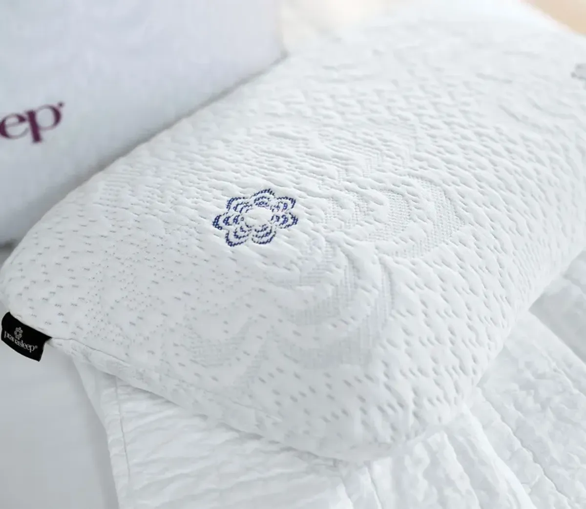 PranaSleep Asha Natural Latex Pillow - Memory Foam - King