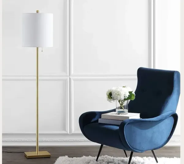 Safavieh Octavius Gold Floor Lamp