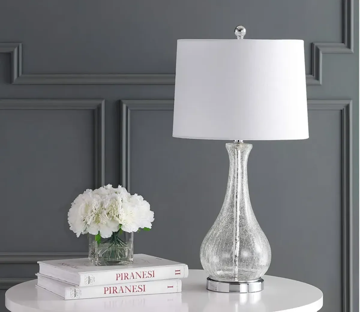 Safavieh Finnley Glass Table Lamp