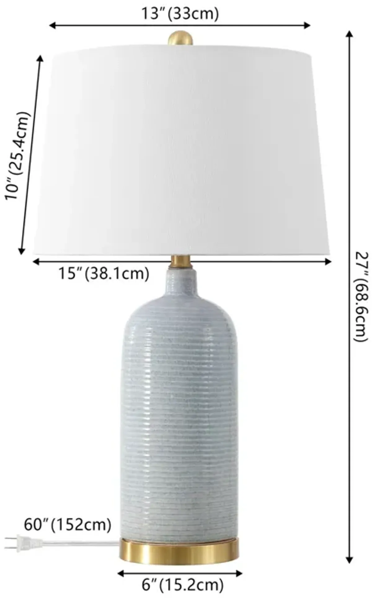 Safavieh Stark Ceramic Table Lamp
