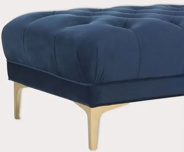 Safavieh Zarya Rectangular Accent Bench - Navy