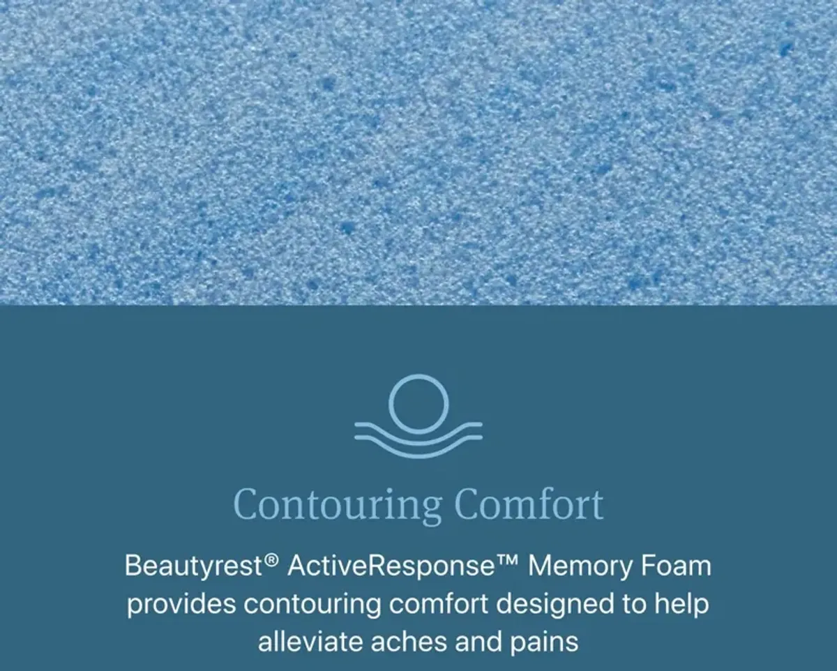 Simmons Beautyrest Tortuga Bay Medium Innerspring Mattress - Memory Foam - Queen