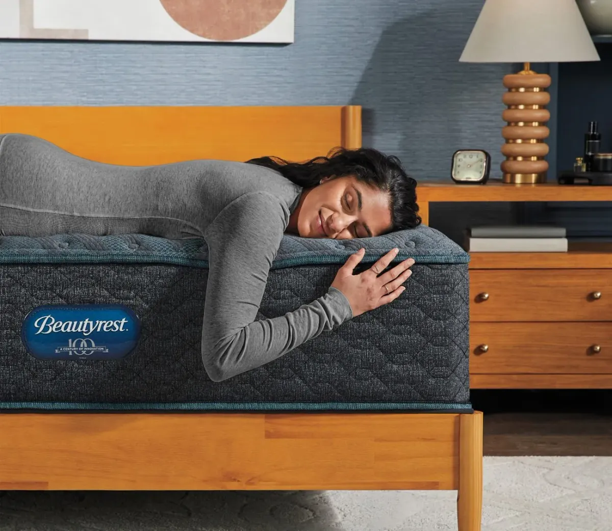 Simmons Beautyrest Tortuga Bay Medium Innerspring Mattress - Memory Foam - Queen