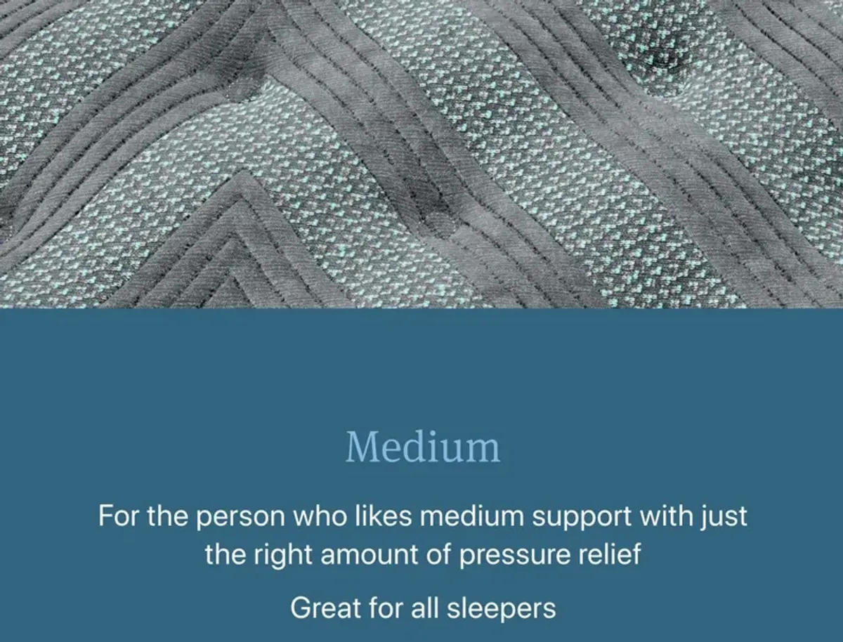 Simmons Beautyrest Tortuga Bay Medium Innerspring Mattress - Memory Foam - Queen