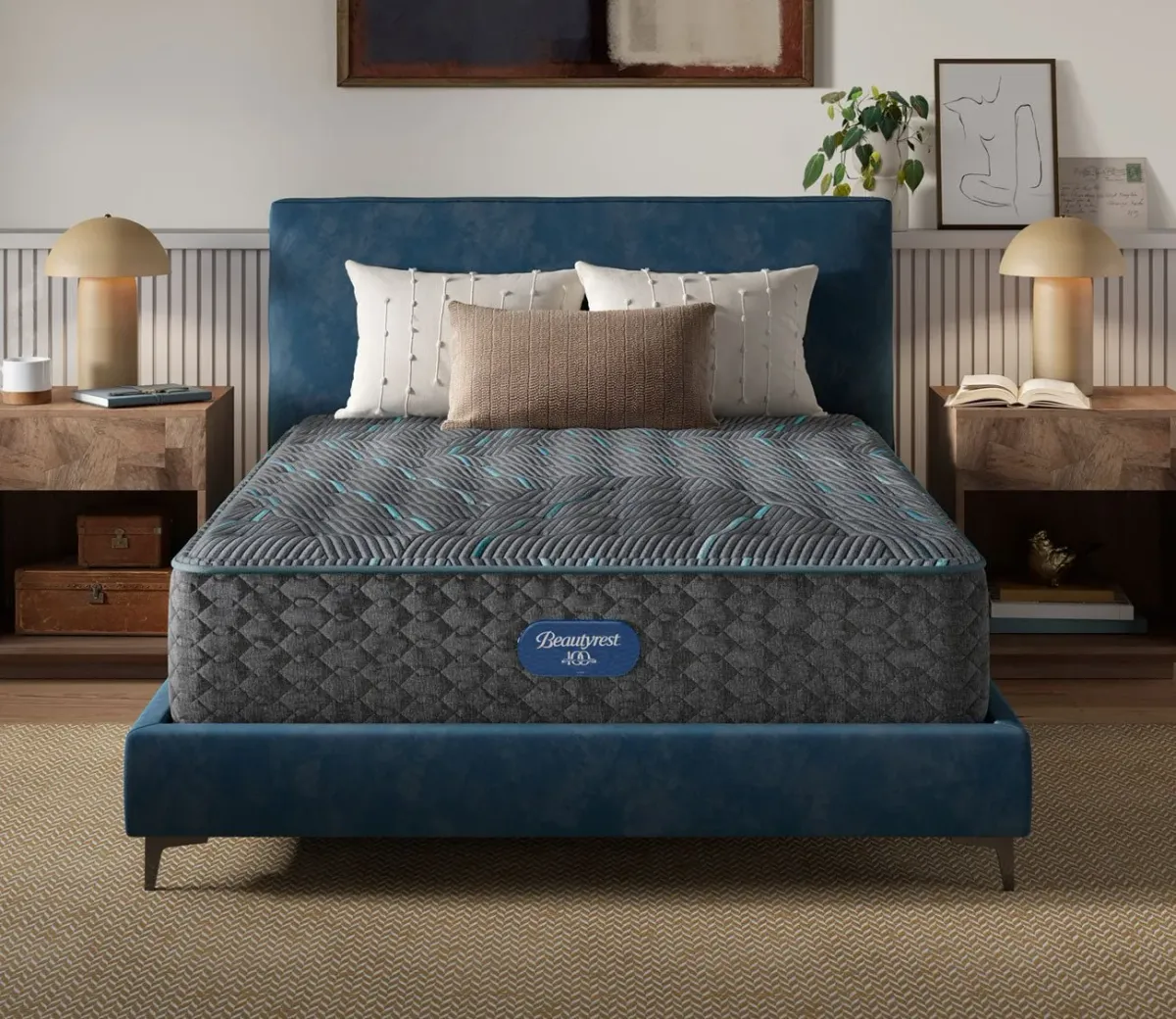 Simmons Beautyrest Sarasota Shores Plush Innerspring Mattress - Memory Foam