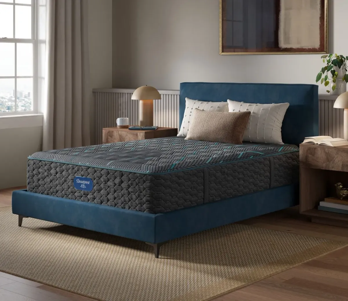 Simmons Beautyrest Sarasota Shores Plush Innerspring Mattress - Memory Foam
