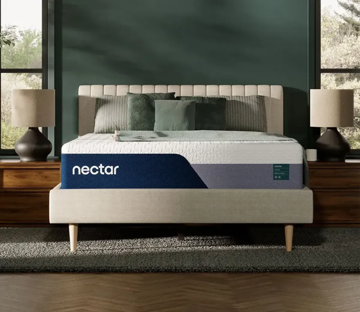 Bed in a Box Nectar 5.1 Premier Memory Foam Mattress - King