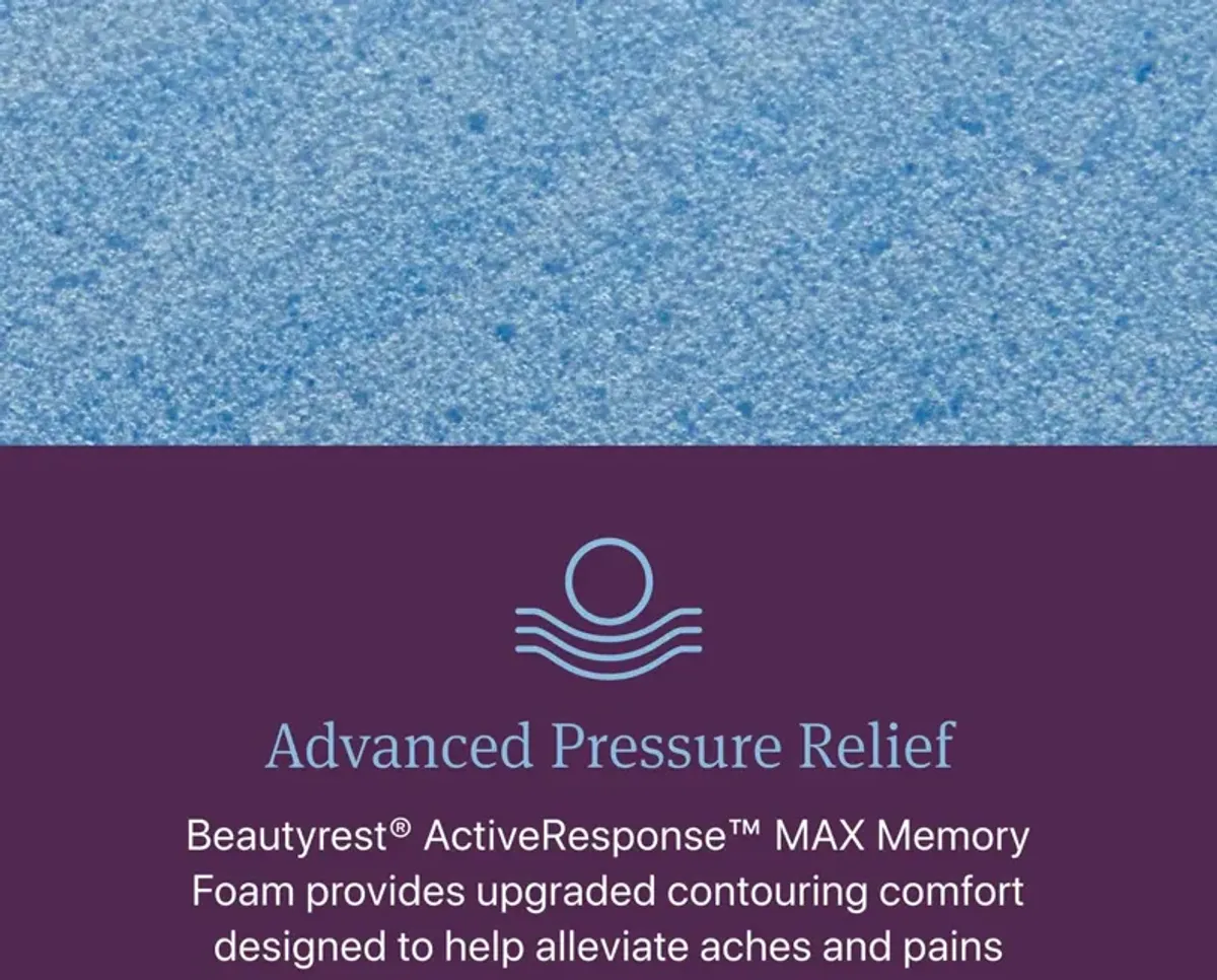 Simmons Beautyrest Emerald Coast Medium Firm Innerspring Mattress - Memory Foam - Queen