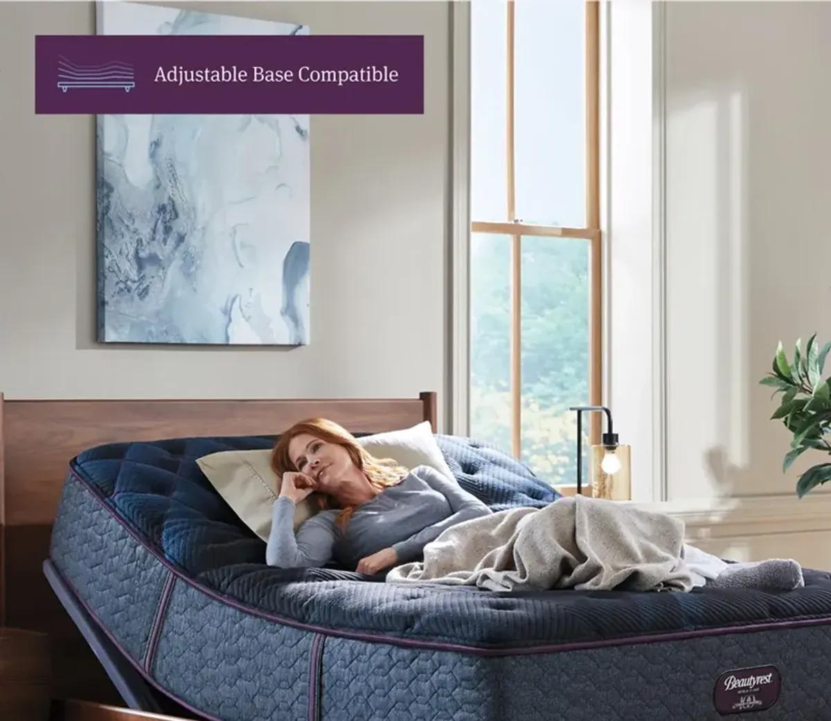 Simmons Beautyrest Emerald Coast Medium Firm Innerspring Mattress - Memory Foam - Queen