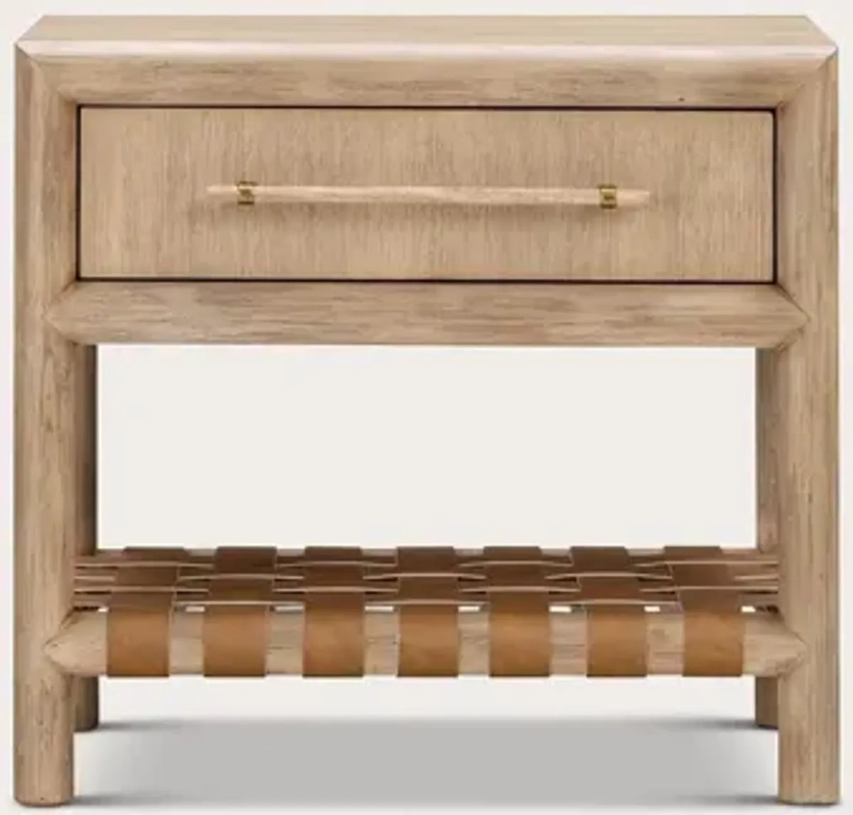 Modus Furniture Dorsey 1-Drawer Nightstand with USB
