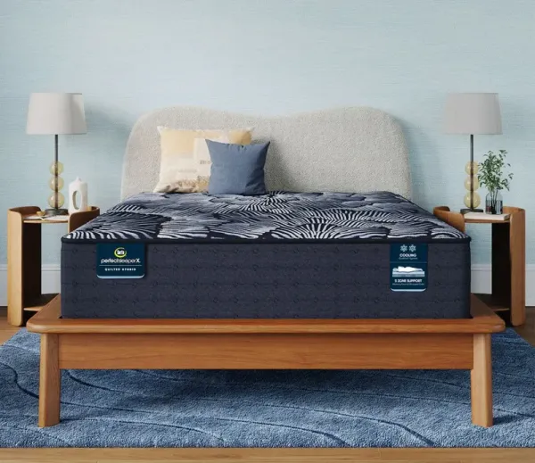 Serta Perfect Sleeper Coral Shores Quilted Plush Hybrid Mattress - Memory Foam