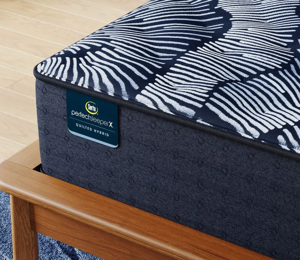 Serta Perfect Sleeper Coral Shores Quilted Plush Hybrid Mattress - Memory Foam