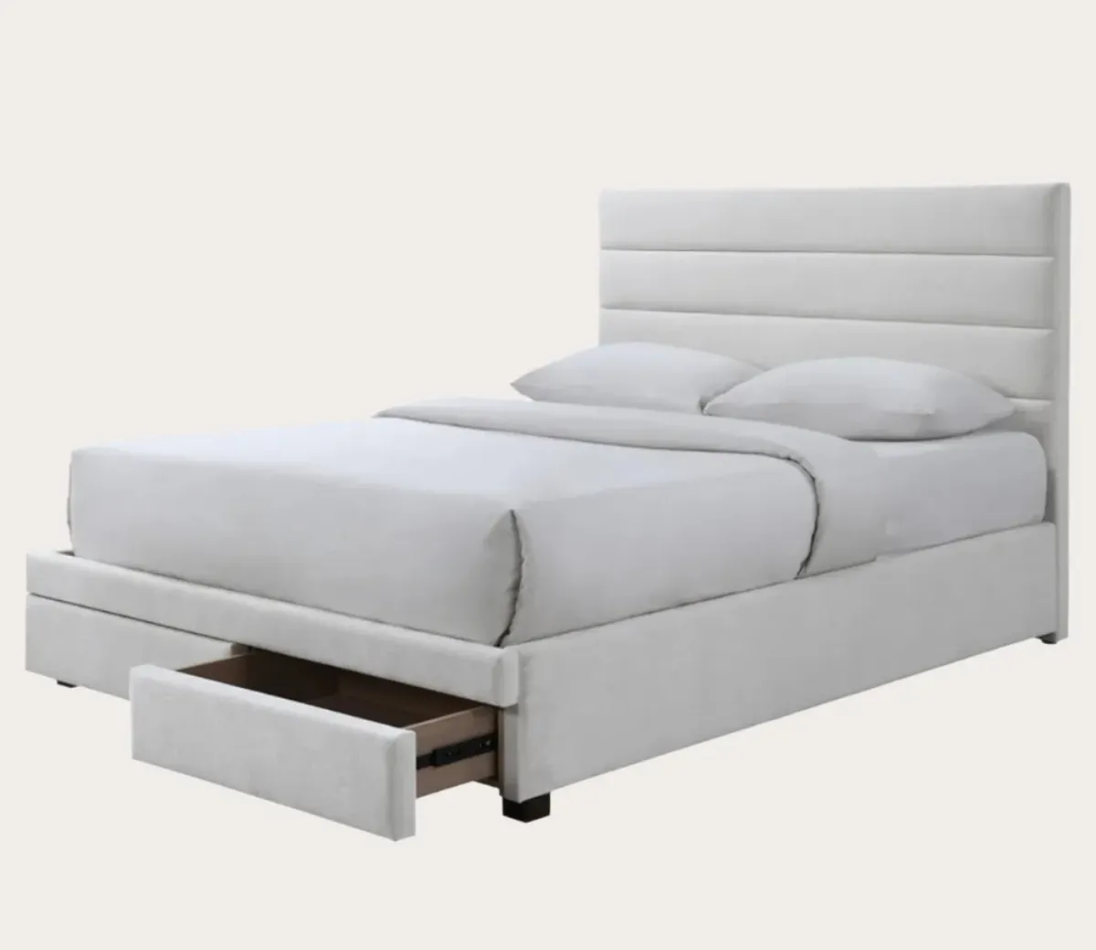 City Mattress Kemper Horizon Bed - Bone - Queen
