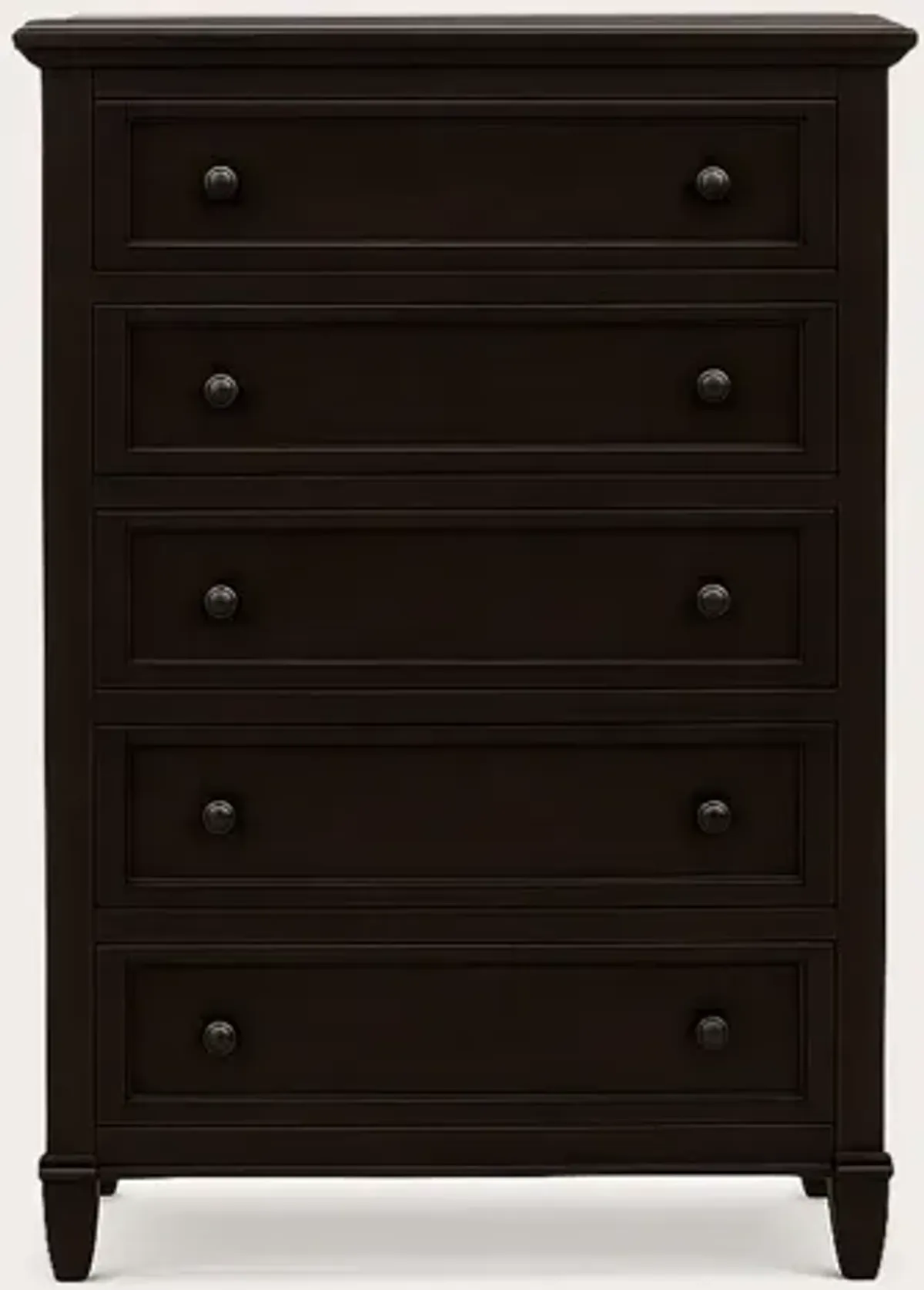 CM Home Delnoir 5-Drawer High Dresser - Espresso