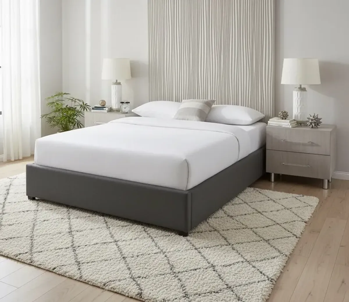 City Mattress Kemper Bed Surround - 10" Height - Bone - King