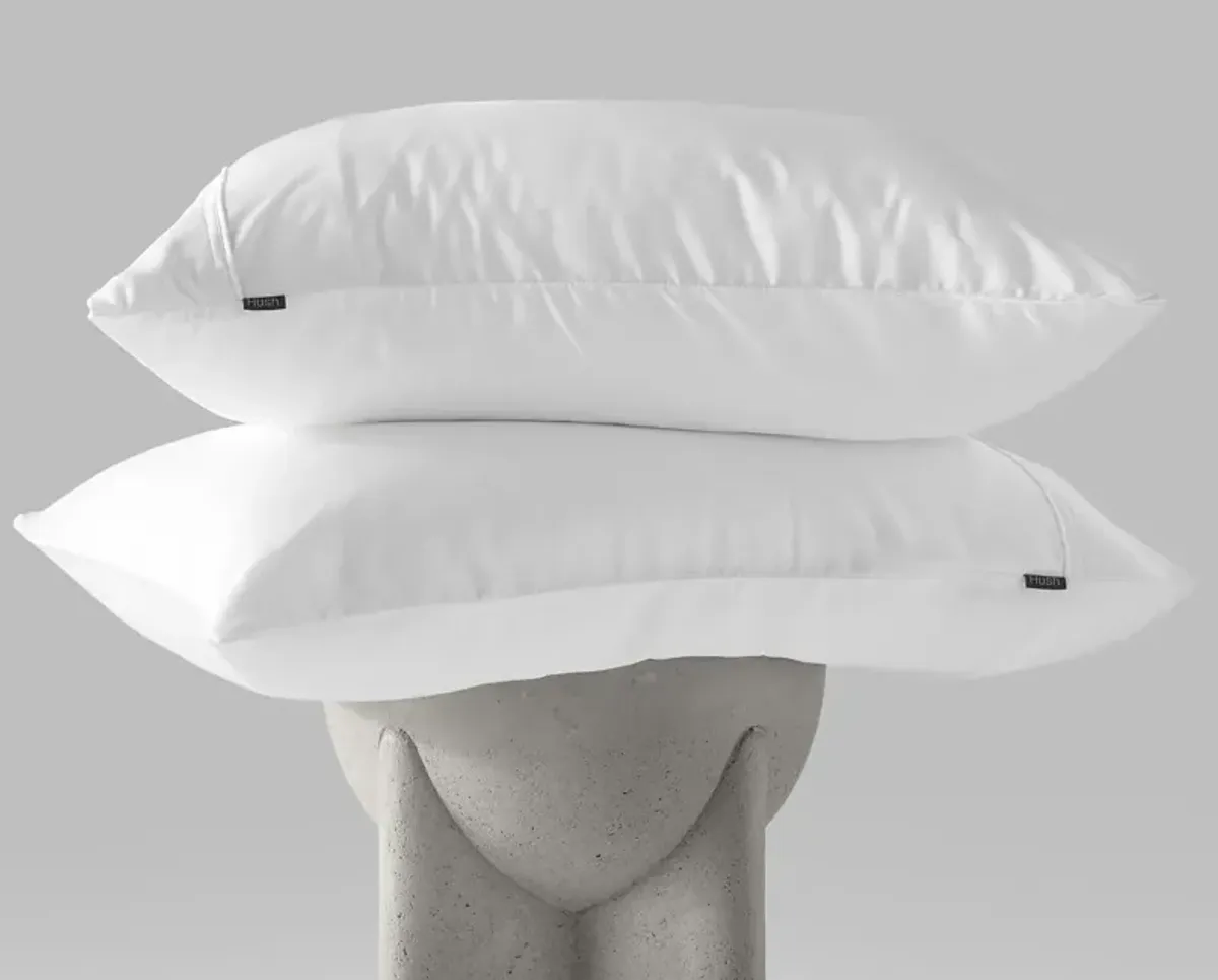 Hush Blankets Hush Iced Pillowcase Set - White