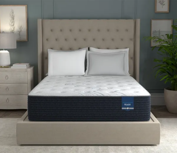 City Mattress Celestial Pegasus 2 Plush Innerspring Mattress - Memory Foam - Twin