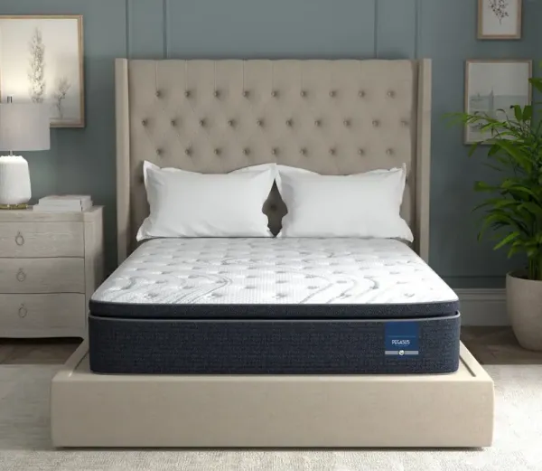 City Mattress Celestial Pegasus 2 Medium Euro Top Innerspring Mattress - Memory Foam - Twin XL