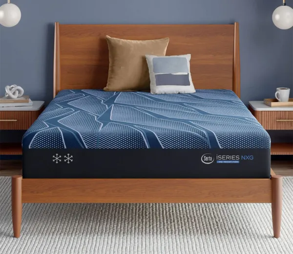 Serta iSeries NXG 2500 All-Foam Plush Mattress - Memory Foam - Queen