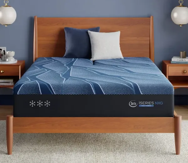 Serta iSeries NXG 3500 Hybrid Firm Mattress - Memory Foam - California King