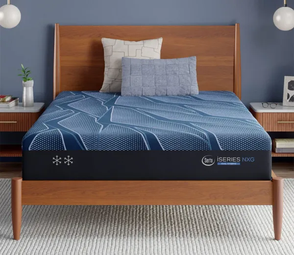 Serta iSeries NXG 2500 Hybrid Plush Mattress - Memory Foam - Queen
