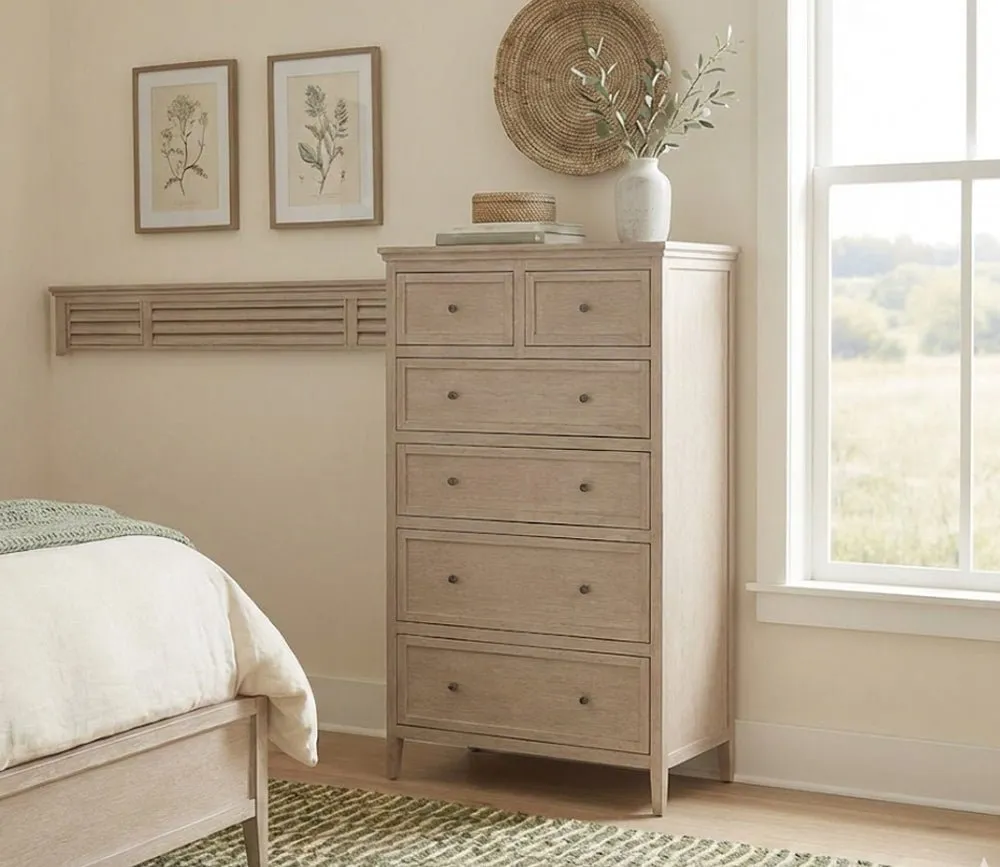 CM Home Carson Chest - White